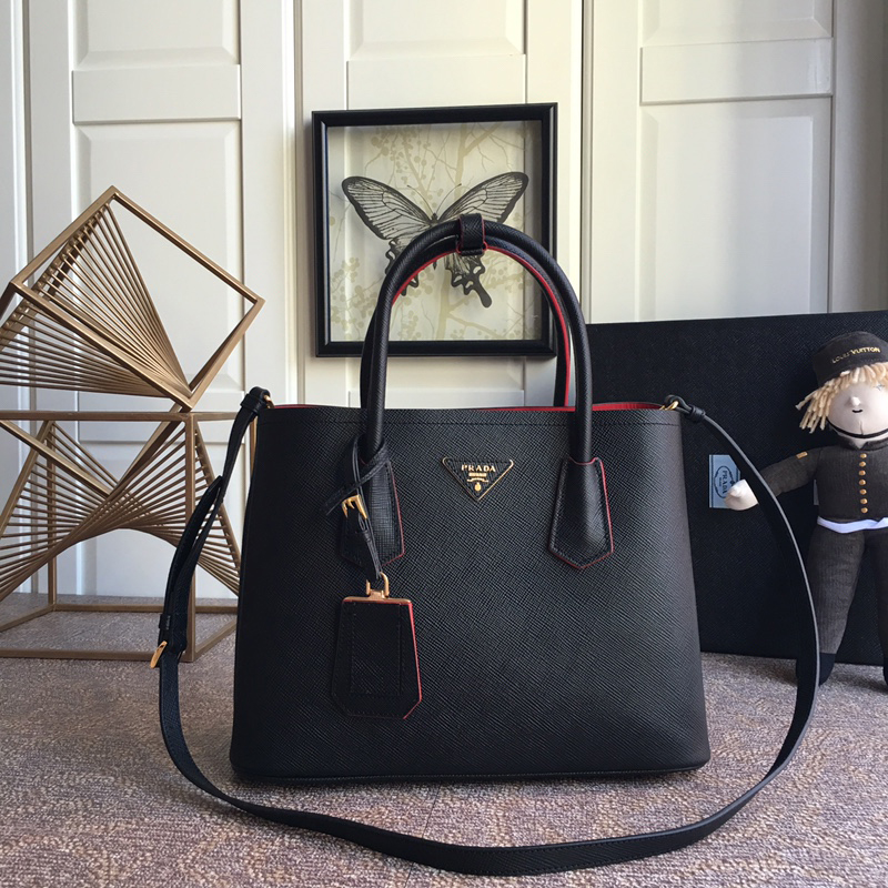 Pra*a top handle bags